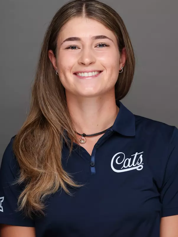 Maria Cabanillas - TUCSON, ARIZ. -- Women’s Golf headshots at McKale Memorial Center
Aug. 22, 2025.
Photo by Rebecca Sasnett / Arizona Athletics