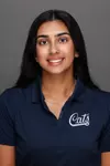 Angela Arora - TUCSON, ARIZ. -- Women’s Golf headshots at McKale Memorial Center
Aug. 22, 2025.
Photo by Rebecca Sasnett / Arizona Athletics