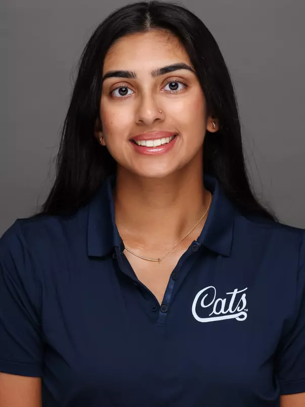 Angela Arora - TUCSON, ARIZ. -- Women’s Golf headshots at McKale Memorial Center
Aug. 22, 2025.
Photo by Rebecca Sasnett / Arizona Athletics
