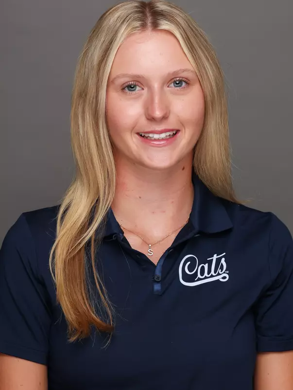 Sara Vitasek - TUCSON, ARIZ. -- Women’s Golf headshots at McKale Memorial Center
Aug. 22, 2025.
Photo by Rebecca Sasnett / Arizona Athletics
