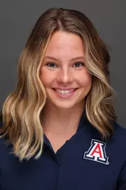 Rosalie Abel Thiebaut — TUCSON, ARIZ. -- Women’s swimming and diving 2025-2026 roster headshots at Photo Studio.
Aug. 28, 2025.
Photo by Madison Farwell / Arizona Athletics