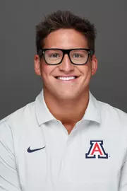 Jake Hutchinson - TUCSON, ARIZ. —Men’s swimming and diving headshots at McKale Memorial Center
Sept. 4, 2025.
Photo by Rebecca Sasnett / Arizona Athletics