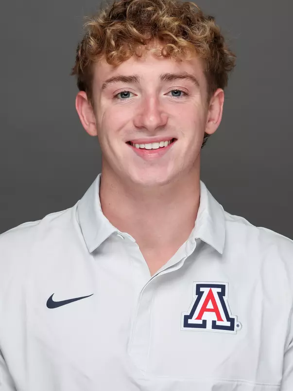 Gage Dubois - TUCSON, ARIZ. —Men’s swimming and diving headshots at McKale Memorial Center
Sept. 4, 2025.
Photo by Rebecca Sasnett / Arizona Athletics