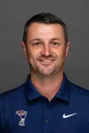 Matt Walton, assistant coach — TUCSON, ARIZ. -- Men’s golf photo day at Photo Studio.
Sept. 3, 2025.
Photo by Mike Christy / Arizona Athletics