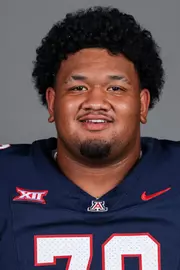 defensive lineman Manoah Faupusa (78) - TUCSON, ARIZ. -- Football headshots at Lowell-Stevens Football Facility
July 28, 2026.
Photo by Rebecca Sasnett / Arizona Athletics