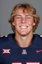 defensive back Quinn Olson (35) - TUCSON, ARIZ. -- Football headshots at Lowell-Stevens Football Facility
July 28, 2026.
Photo by Rebecca Sasnett / Arizona Athletics