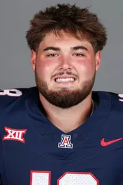 linebacker Carter Jones (18) - TUCSON, ARIZ. -- Football headshots at Lowell-Stevens Football Facility
July 28, 2026.
Photo by Rebecca Sasnett / Arizona Athletics