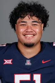 defensive lineman Kaisi Lafitaga (51) - TUCSON, ARIZ. -- Football headshots at Lowell-Stevens Football Facility
July 28, 2026.
Photo by Rebecca Sasnett / Arizona Athletics