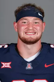 linebacker Dominic Hanger (36) - TUCSON, ARIZ. -- Football headshots at Lowell-Stevens Football Facility
July 28, 2026.
Photo by Rebecca Sasnett / Arizona Athletics