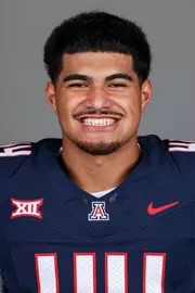 defensive lineman Prince Williams (44) - TUCSON, ARIZ. -- Football headshots at Lowell-Stevens Football Facility
July 28, 2026.
Photo by Rebecca Sasnett / Arizona Athletics