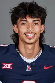 quarterback Oscar Rios (9) - TUCSON, ARIZ. -- Football headshots at Lowell-Stevens Football Facility
July 28, 2026.
Photo by Rebecca Sasnett / Arizona Athletics