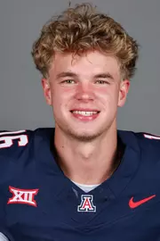 quarterback Luke Haugo (16) - TUCSON, ARIZ. -- Football headshots at Lowell-Stevens Football Facility
July 28, 2026.
Photo by Rebecca Sasnett / Arizona Athletics