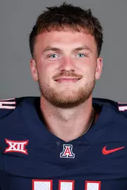 tight end Cole Rusk (14) - TUCSON, ARIZ. -- Football headshots at Lowell-Stevens Football Facility
July 28, 2026.
Photo by Rebecca Sasnett / Arizona Athletics