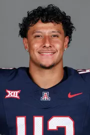 defensive lineman Dominic Lolesio (42) - TUCSON, ARIZ. -- Football headshots at Lowell-Stevens Football Facility
July 28, 2026.
Photo by Rebecca Sasnett / Arizona Athletics