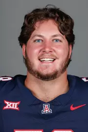 offensive lineman Zach Henning (58) - TUCSON, ARIZ. -- Football headshots at Lowell-Stevens Football Facility
July 28, 2026.
Photo by Rebecca Sasnett / Arizona Athletics