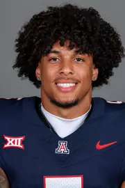 wide receiver Gio Richardson (5) - TUCSON, ARIZ. -- Football headshots at Lowell-Stevens Football Facility
July 28, 2026.
Photo by Rebecca Sasnett / Arizona Athletics