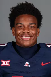 wide receiver Caleb Smith (20) - TUCSON, ARIZ. -- Football headshots at Lowell-Stevens Football Facility
July 28, 2026.
Photo by Rebecca Sasnett / Arizona Athletics