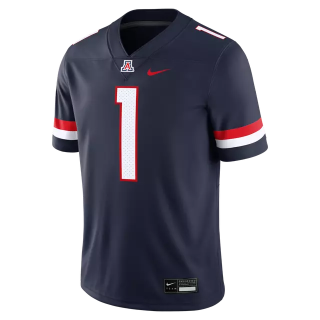 Men's Nike Navy Arizona Football Jersey