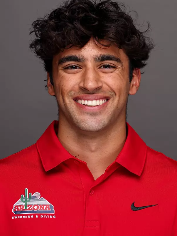 Hayden Ghufran — TUCSON, ARIZ. -- Men’s Swimming and Diving Headshots at Photo Studio.
Aug. 28, 2026.
Photo by Marison Bilagody / Arizona Athletics