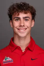 Theo Hrach — TUCSON, ARIZ. -- Men’s Swimming and Diving Headshots at Photo Studio.
Aug. 28, 2026.
Photo by Marison Bilagody / Arizona Athletics