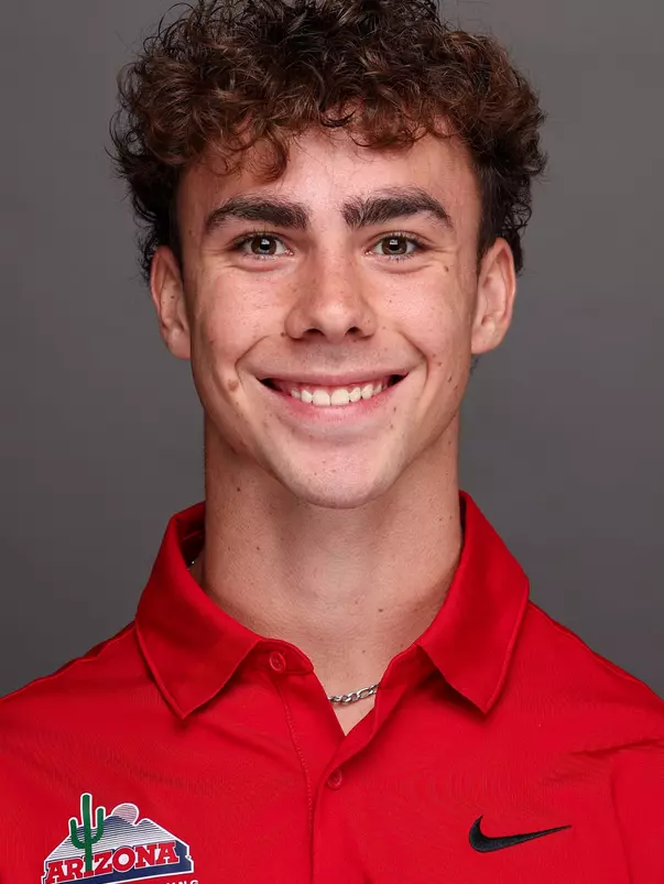 Theo Hrach — TUCSON, ARIZ. -- Men’s Swimming and Diving Headshots at Photo Studio.
Aug. 28, 2026.
Photo by Marison Bilagody / Arizona Athletics