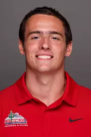 Lucas Morin — TUCSON, ARIZ. -- Men’s Swimming and Diving Headshots at Photo Studio.
Aug. 28, 2026.
Photo by Marison Bilagody / Arizona Athletics