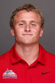 Bexson Harrison — TUCSON, ARIZ. -- Men’s Swimming and Diving Headshots at Photo Studio.
Aug. 28, 2026.
Photo by Marison Bilagody / Arizona Athletics