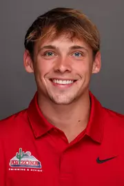 Bo Bridges — TUCSON, ARIZ. -- Men’s Swimming and Diving Headshots at Photo Studio.
Aug. 28, 2026.
Photo by Marison Bilagody / Arizona Athletics