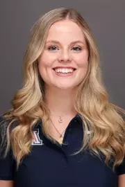Cloe Amion - TUCSON, ARIZ. -- Women’s Golf Headshots at studio at McKale Memorial Center in ALKEME Arena
Sept. 2, 2026.
Photo by Rebecca Sasnett / Arizona Athletics