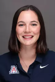 Charlotte Back - TUCSON, ARIZ. -- Women’s Golf Headshots at studio at McKale Memorial Center in ALKEME Arena
Sept. 2, 2026.
Photo by Rebecca Sasnett / Arizona Athletics