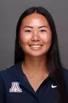 Nagore Martinez - TUCSON, ARIZ. -- Women’s Golf Headshots at studio at McKale Memorial Center in ALKEME Arena
Sept. 2, 2026.
Photo by Rebecca Sasnett / Arizona Athletics