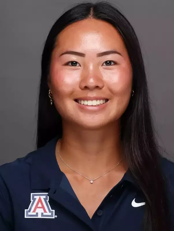 Nagore Martinez - TUCSON, ARIZ. -- Women’s Golf Headshots at studio at McKale Memorial Center in ALKEME Arena
Sept. 2, 2026.
Photo by Rebecca Sasnett / Arizona Athletics