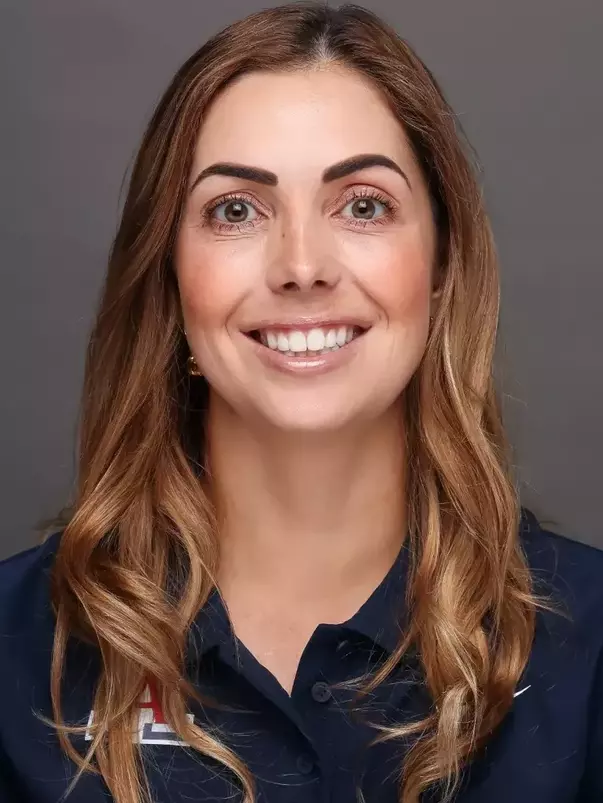 Giovana Maymon - TUCSON, ARIZ. -- Women’s Golf Headshots at studio at McKale Memorial Center in ALKEME Arena
Sept. 2, 2026.
Photo by Rebecca Sasnett / Arizona Athletics