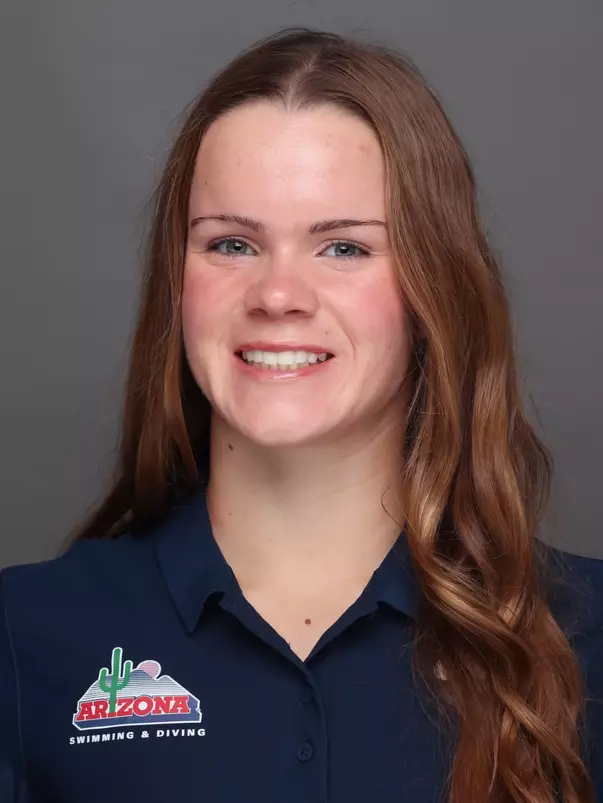 Lucy Flynn — TUCSON, ARIZ. -- Women’s swimming and diving roster headshots at Photo Studio.
Aug. 29, 2026.
Photo by Mike Christy / Arizona Athletics