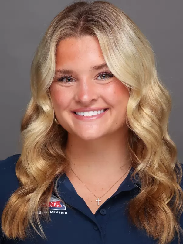 Makenna Milne — TUCSON, ARIZ. -- Women’s swimming and diving roster headshots at Photo Studio.
Aug. 29, 2026.
Photo by Mike Christy / Arizona Athletics