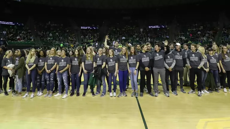 Student-Athletes Recognized as BU Academic Champions