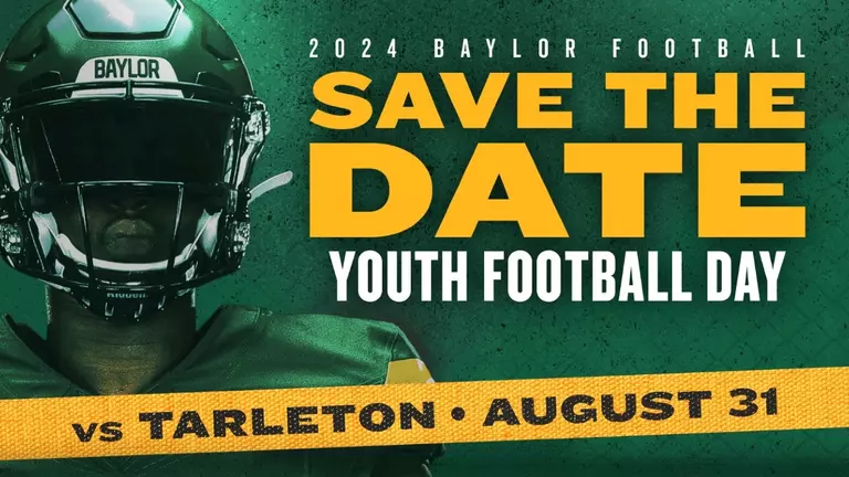 Baylor Athletics Announces Youth Football Day