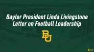 President Livingstone Message on Football Leadership