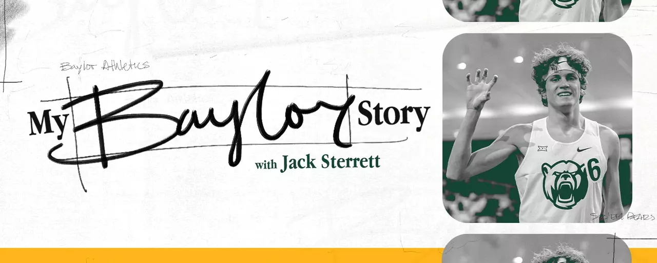 Jack Sterrett Graphic in My Baylor Story series
