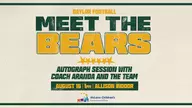 Football to Host Meet the Bears on Aug. 16