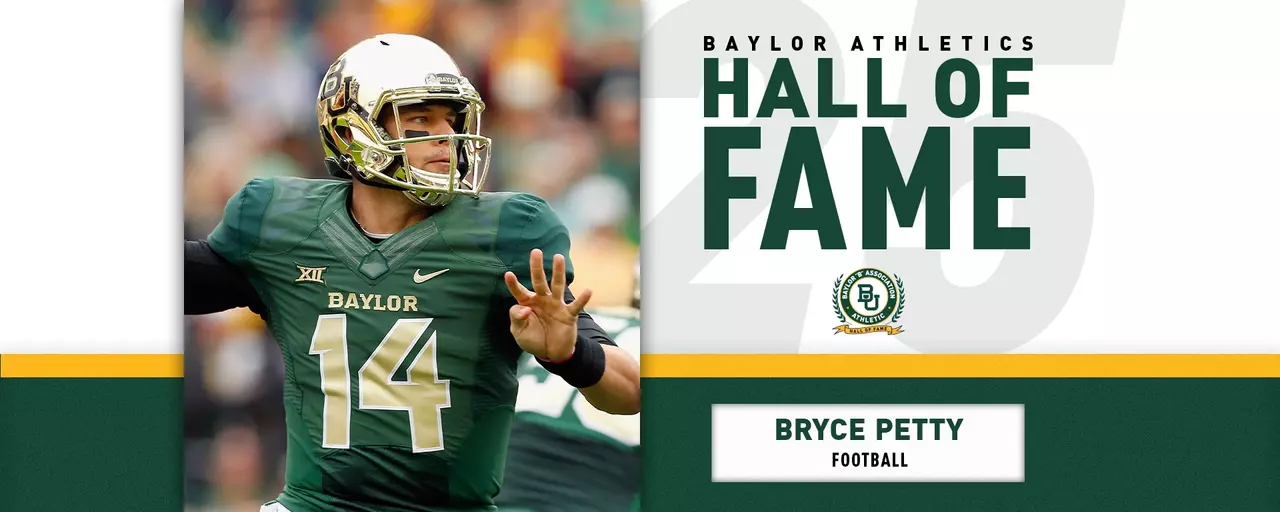 Bryce Petty celebrated for Baylor Hall of Fame selection