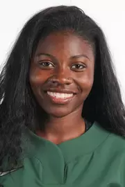 SaMya Jones 2026-27 Headshot in front of a white backdrop