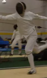 Men's Fencing Places Third at New England Championships