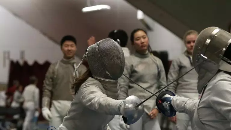 Women's Team Wins Share of Northeast Fencing Championship