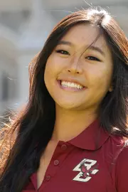 BC golfer Madeline Jin