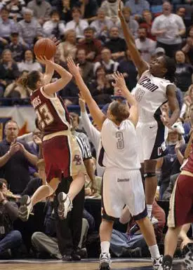 Rubin story - BC vs. UConn WBB