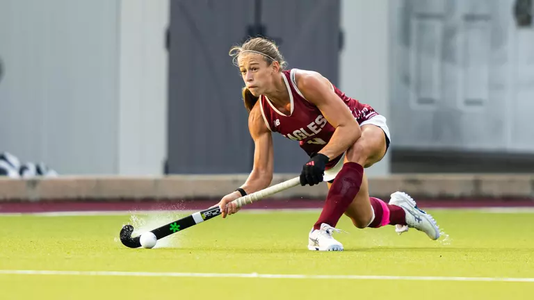 Laila Rosenquest taking a shot