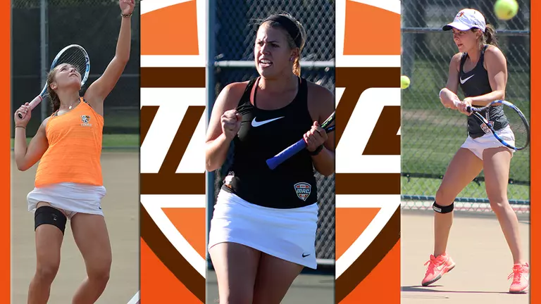 Tennis Trio Named to Academic All-MAC Team