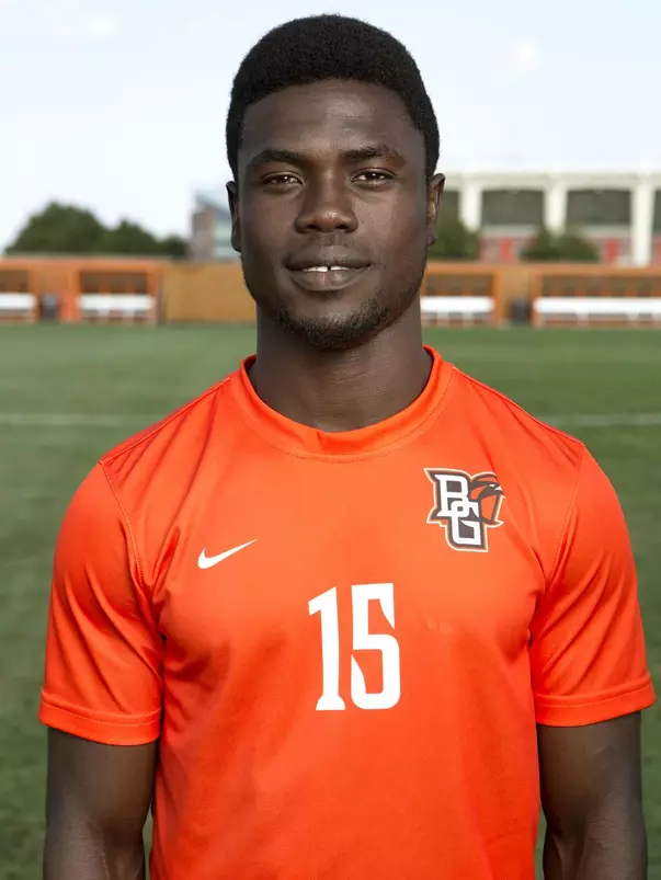 Ebenezer Ackon - BGSU men's soccer 2017 - photo by BGSU M&C