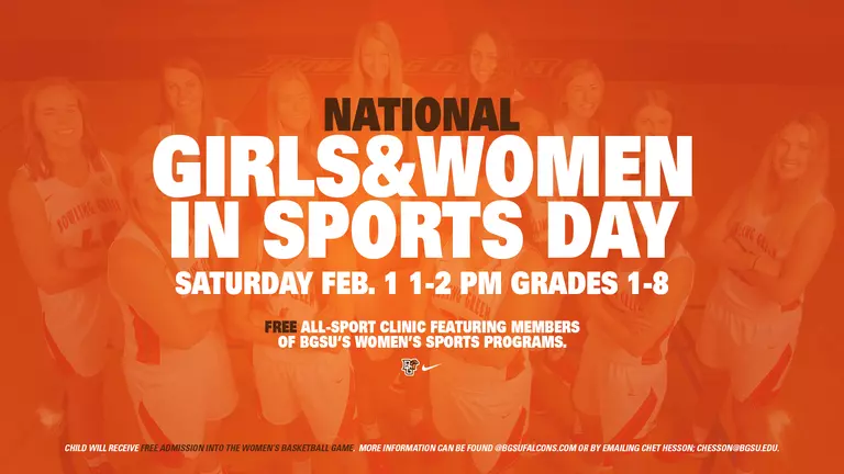 BGSU SAAC To Hold Clinic For National Girls And Women In Sports Day Feb. 1